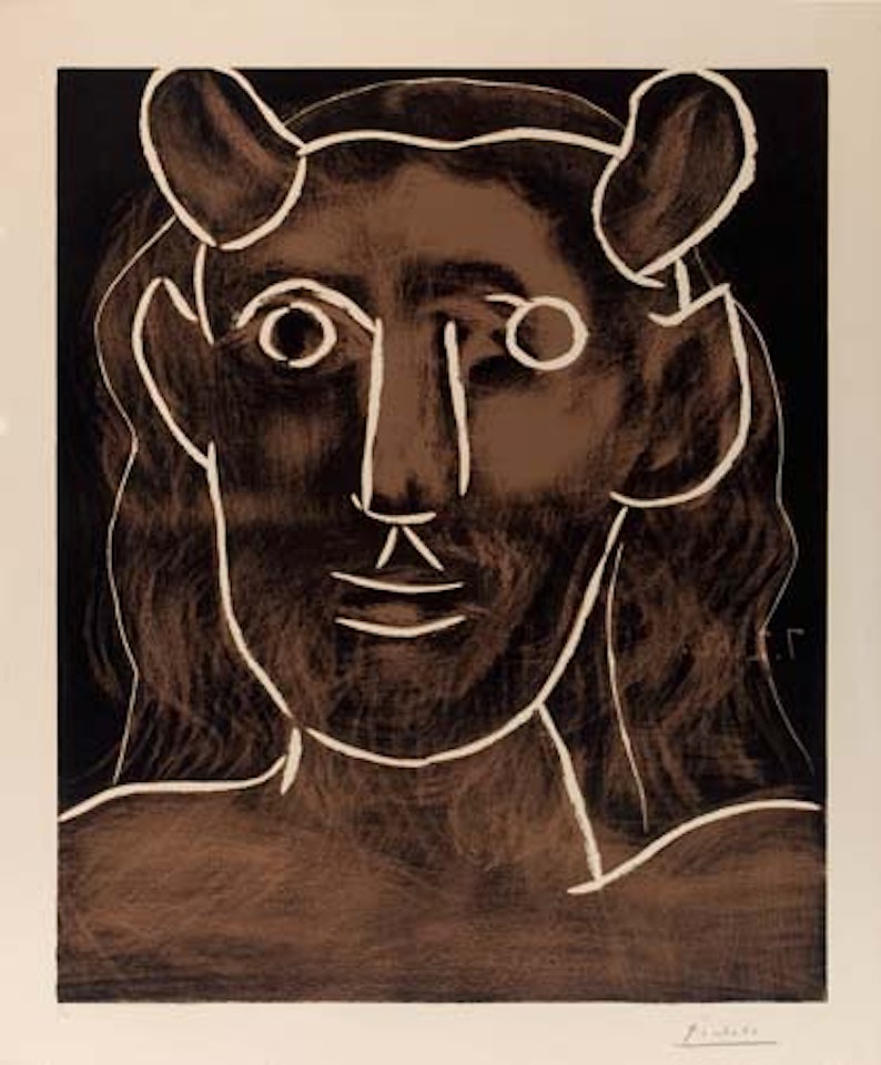 Tête de Faune by Pablo Picasso