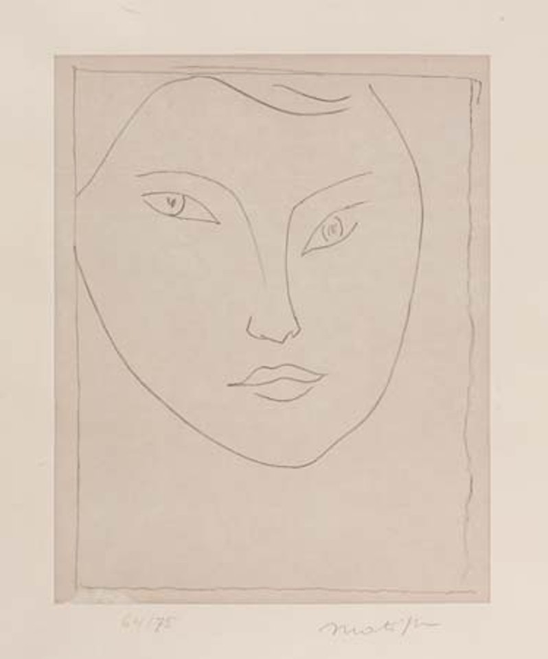Portrait de Claude D by Henri Matisse
