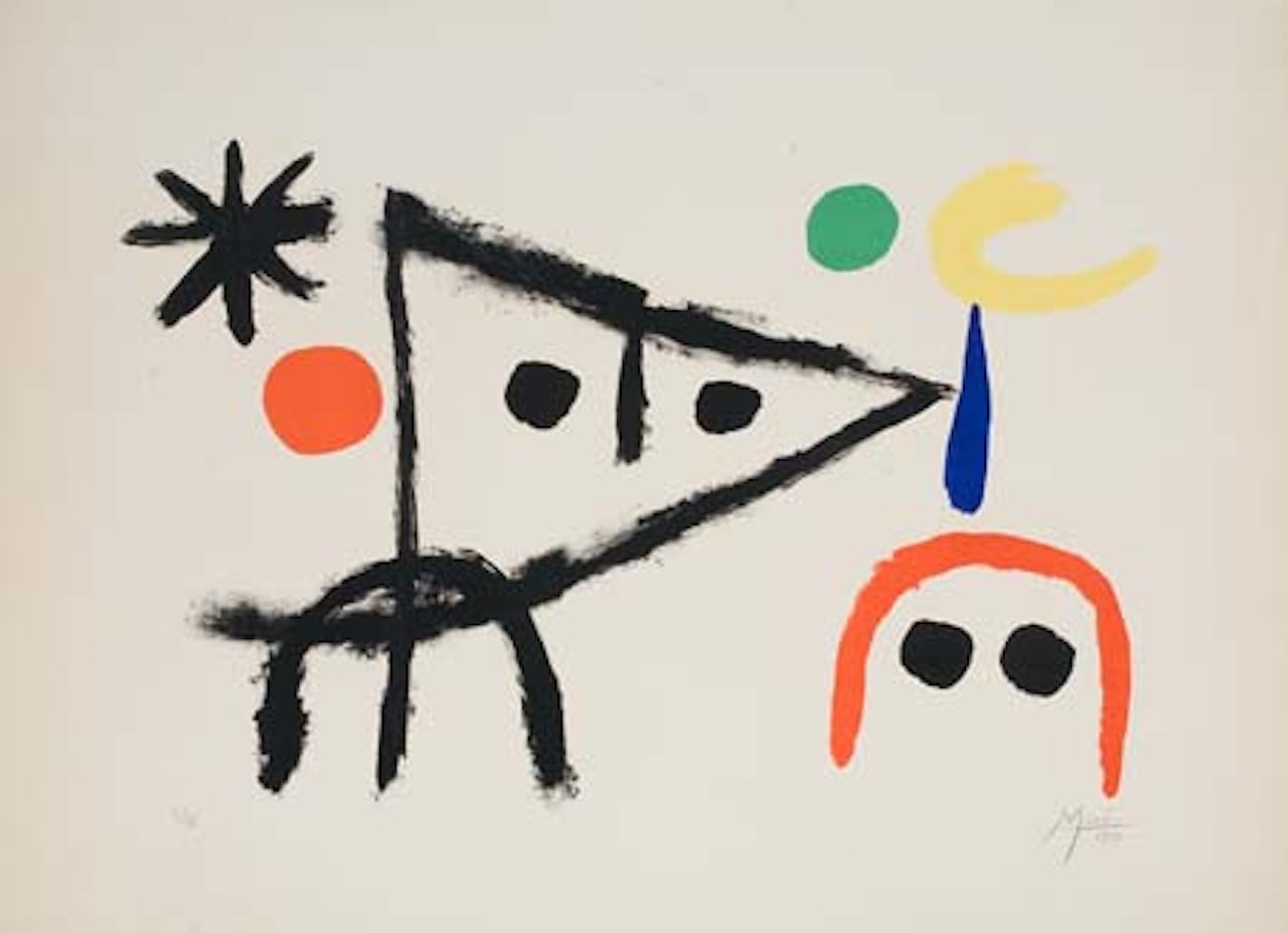 Le petit Chat by Joan Miró
