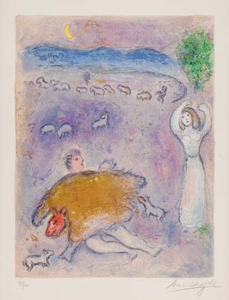 Dorcon's Strategy by Marc Chagall