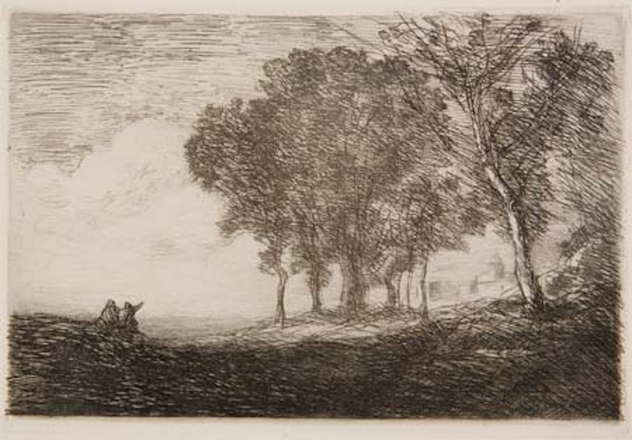 Paysage d'Italie by Jean Baptiste Camille Corot