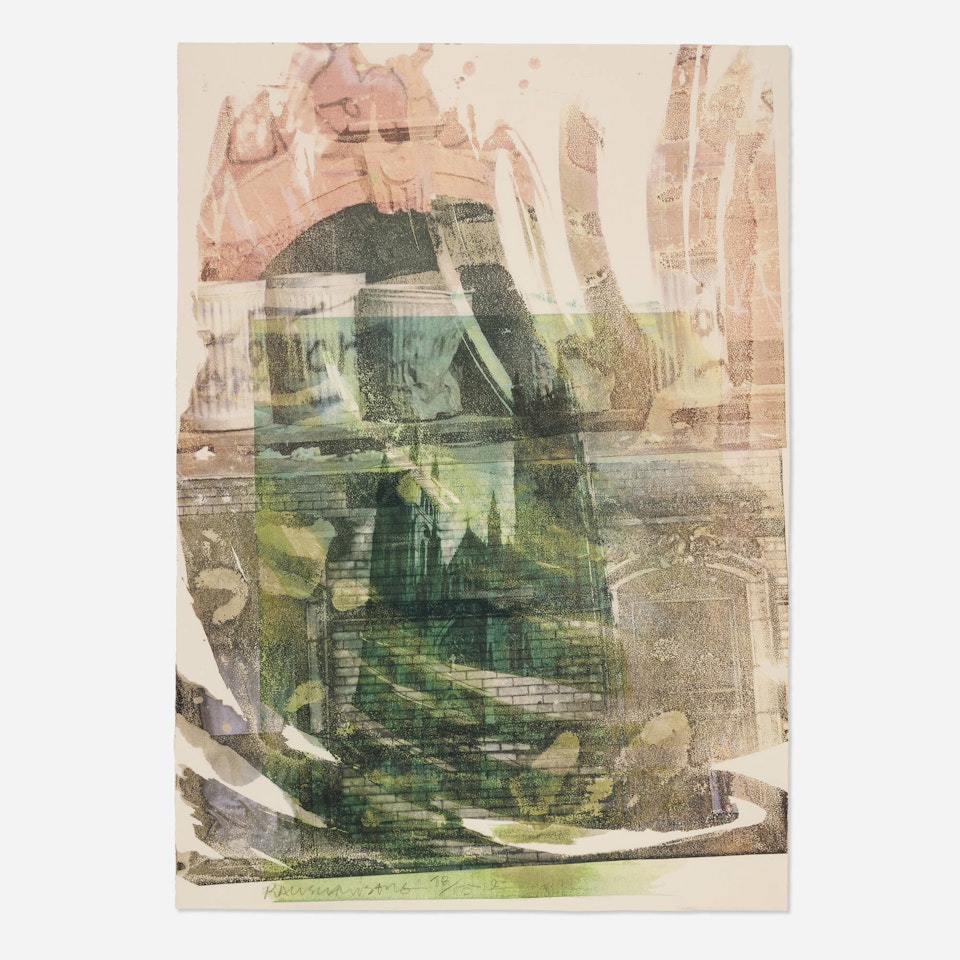 St. John the Divine (Cathedral Print) by Robert Rauschenberg