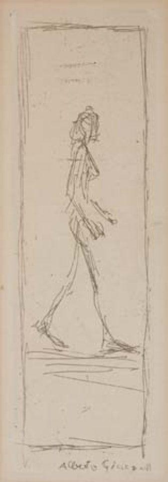 Femme qui marche by Alberto Giacometti