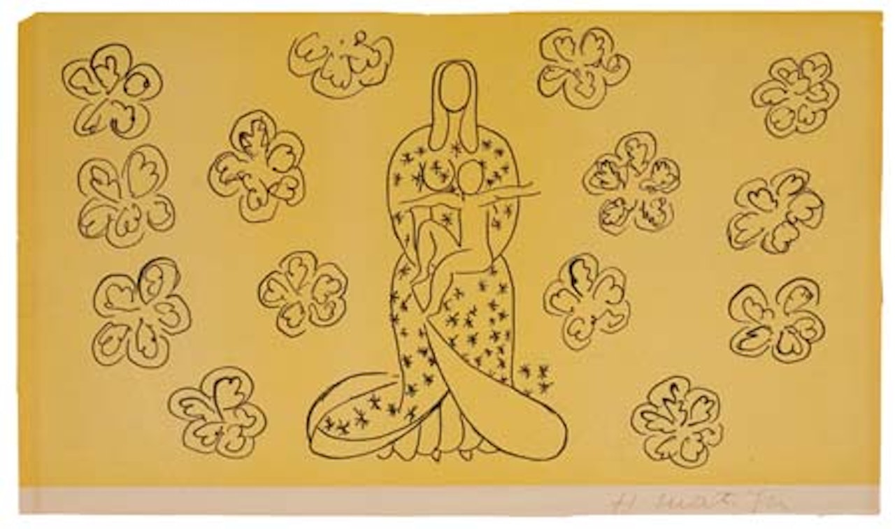 Vierge à L'Enfant debout by Henri Matisse