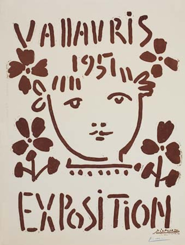 Exposition Vallauris 1951 by Pablo Picasso