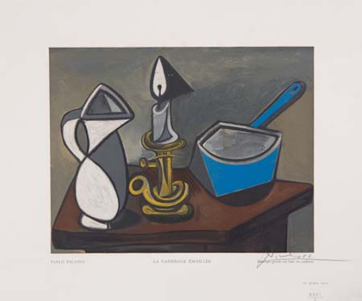 La Casserole Émaillée by Pablo Picasso