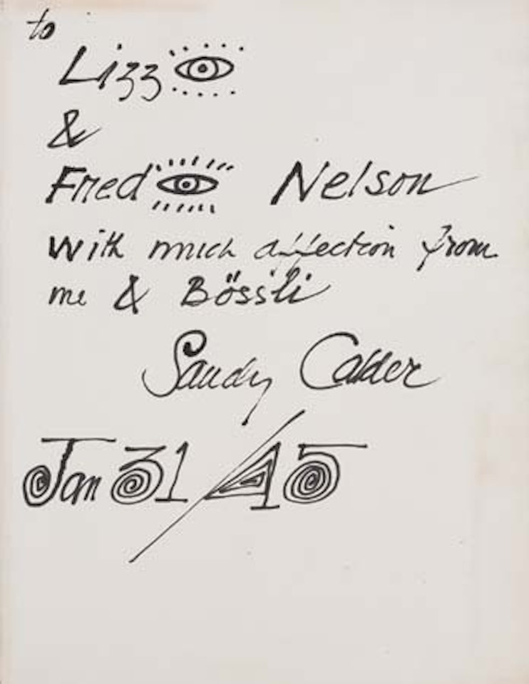 Three Young Rats and other Rhymes by Alexander Calder