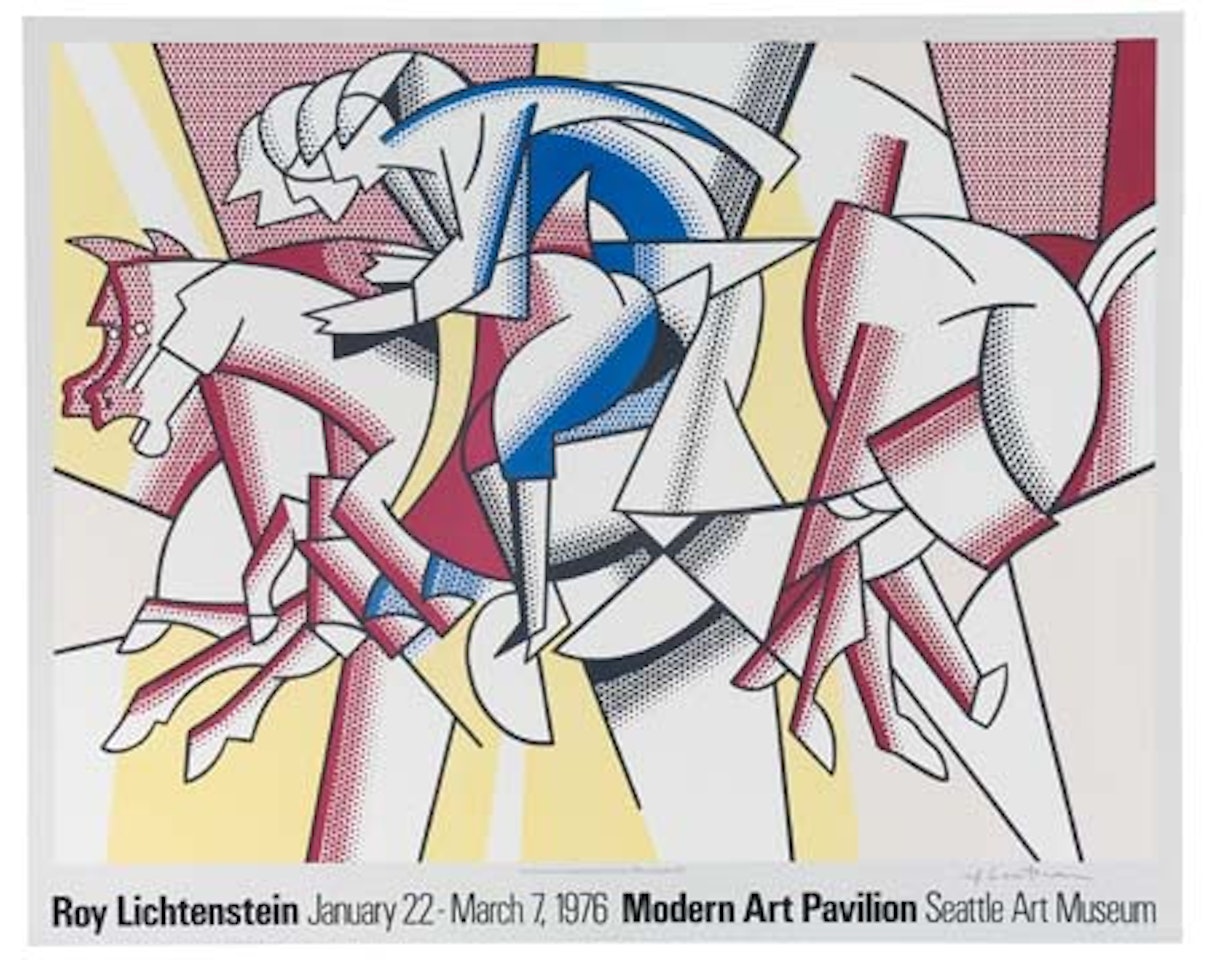 Red Horseman by Roy Lichtenstein