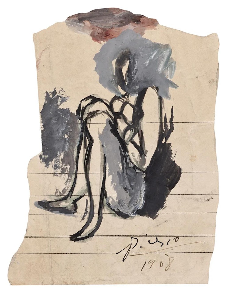 Femme assise by Pablo Picasso