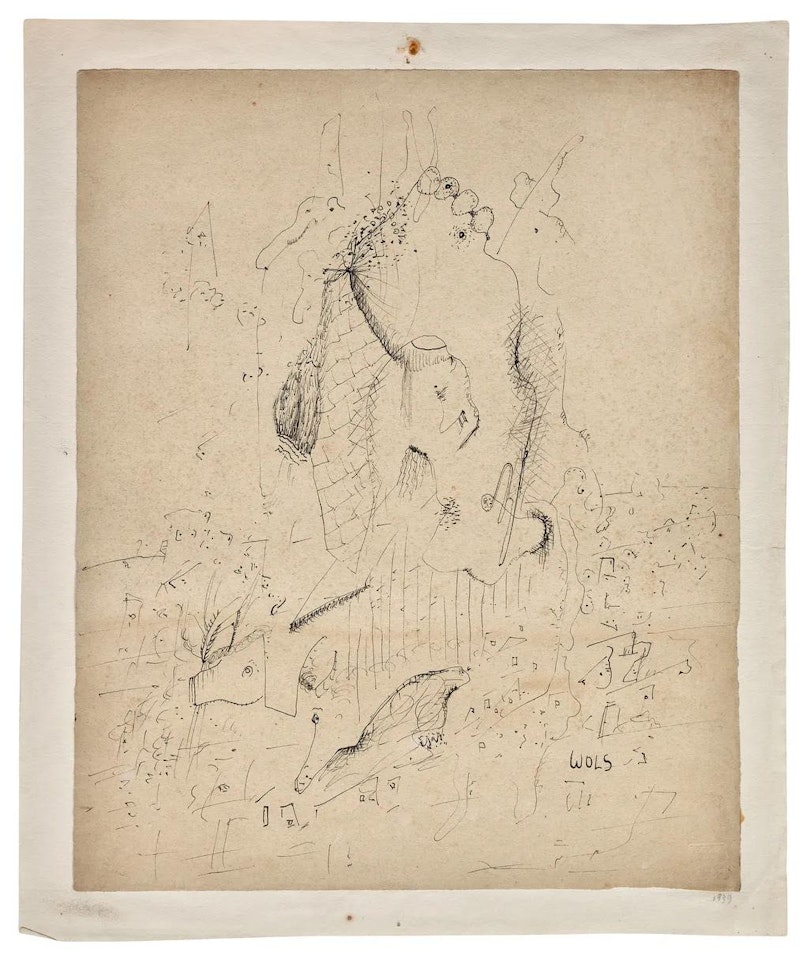 La bête comique by Wols (Alfred Otto Wolfgang Schulze)