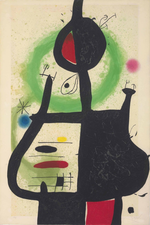 La sorcière by Joan Miró
