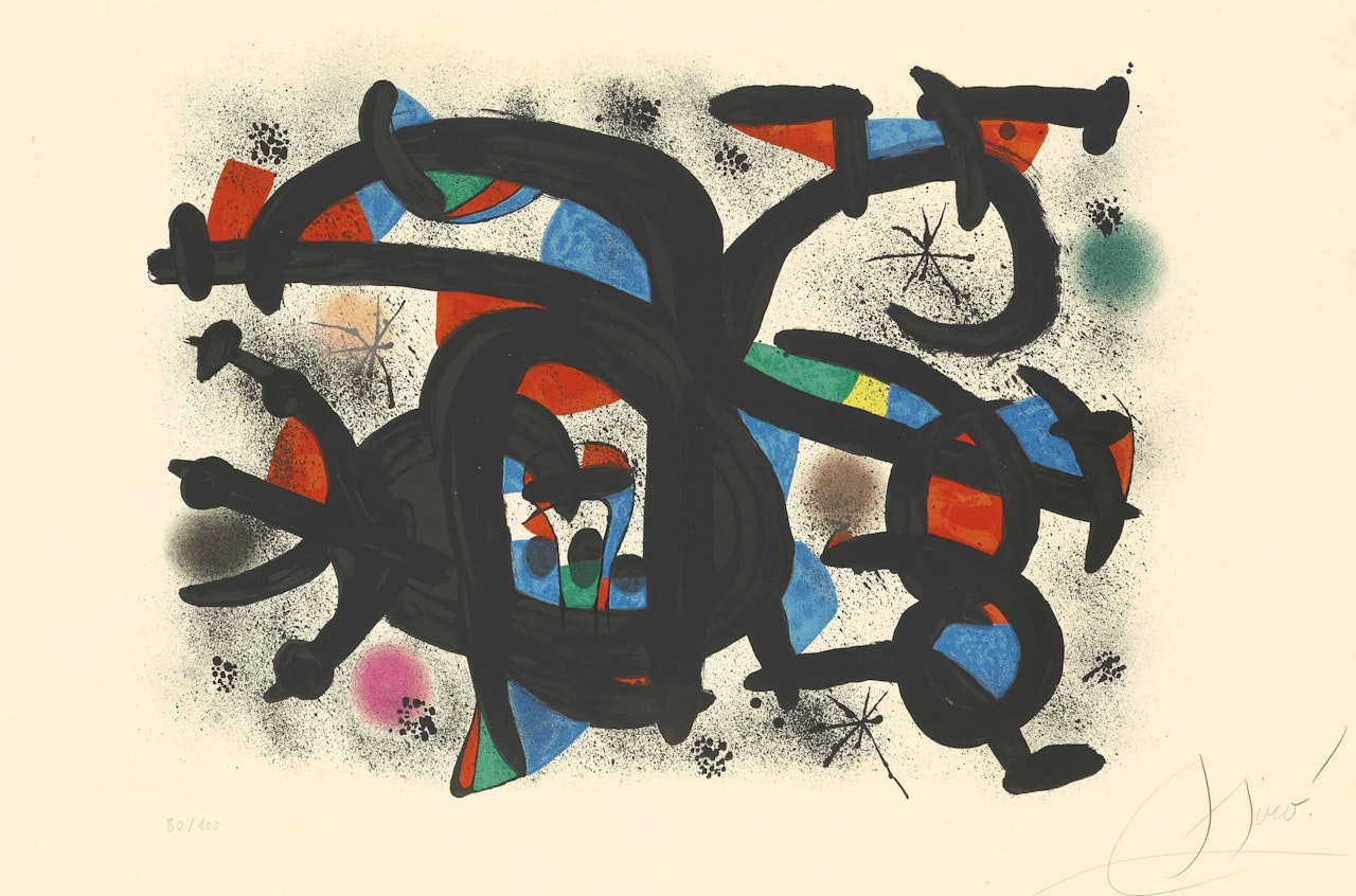 Le Calin Catalan by Joan Miró
