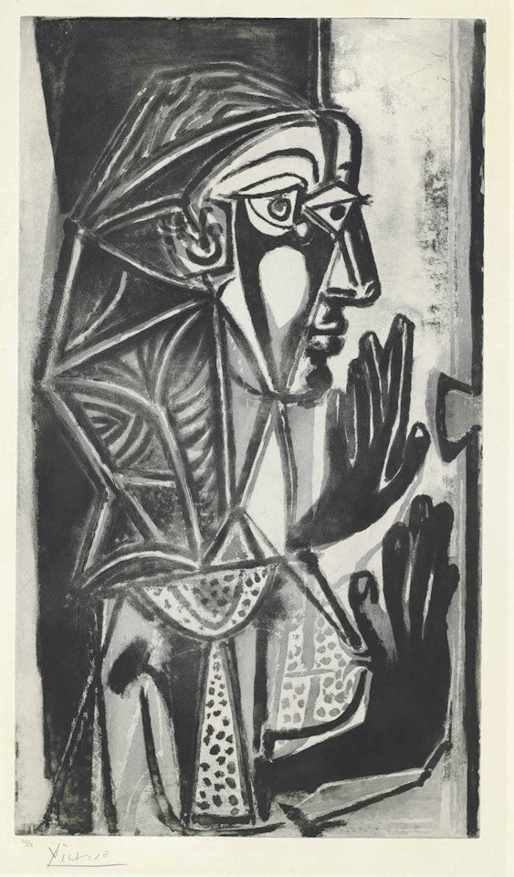 La Femme à la fenêtre by Pablo Picasso