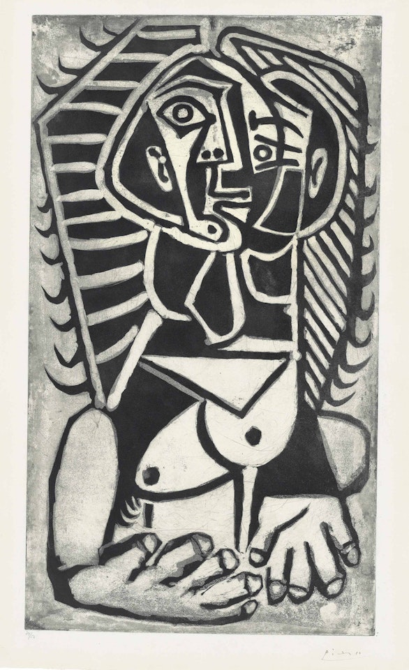 Torse de Femme (L"Egyptienne) by Pablo Picasso