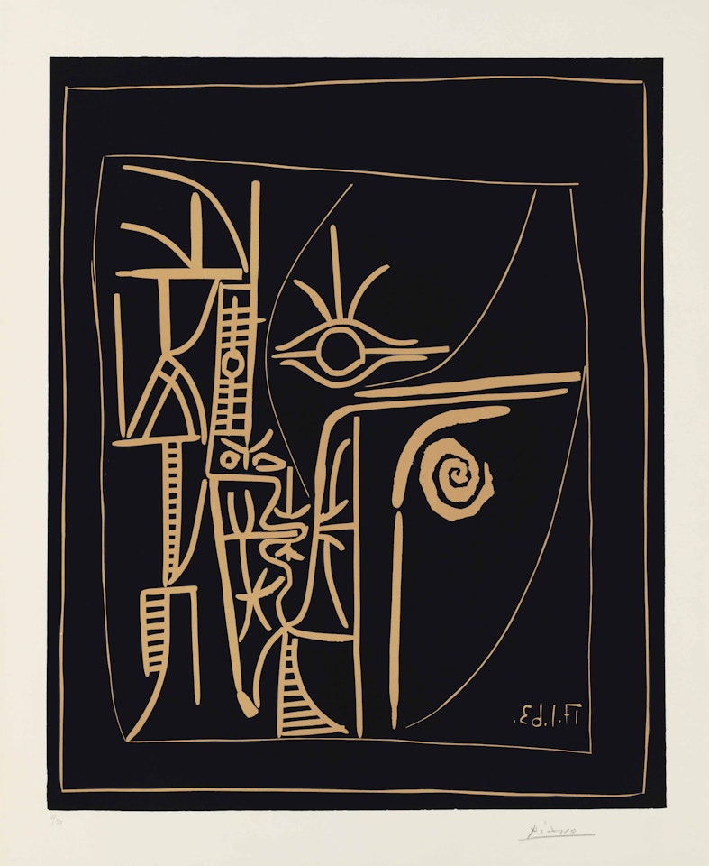 Tête by Pablo Picasso