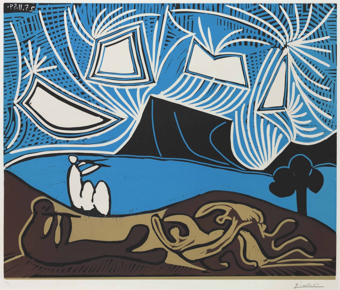 Bacchanale by Pablo Picasso