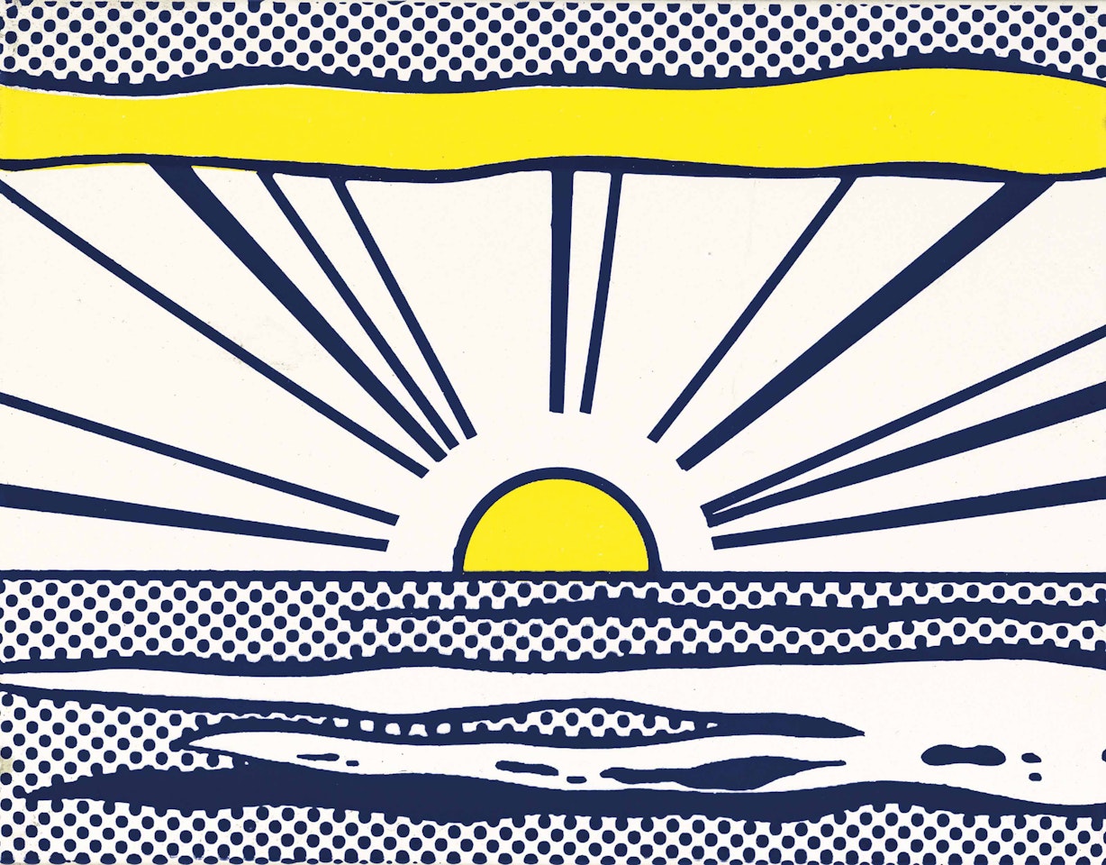 Sunrise, from Seven Objects in a Box by Roy Lichtenstein