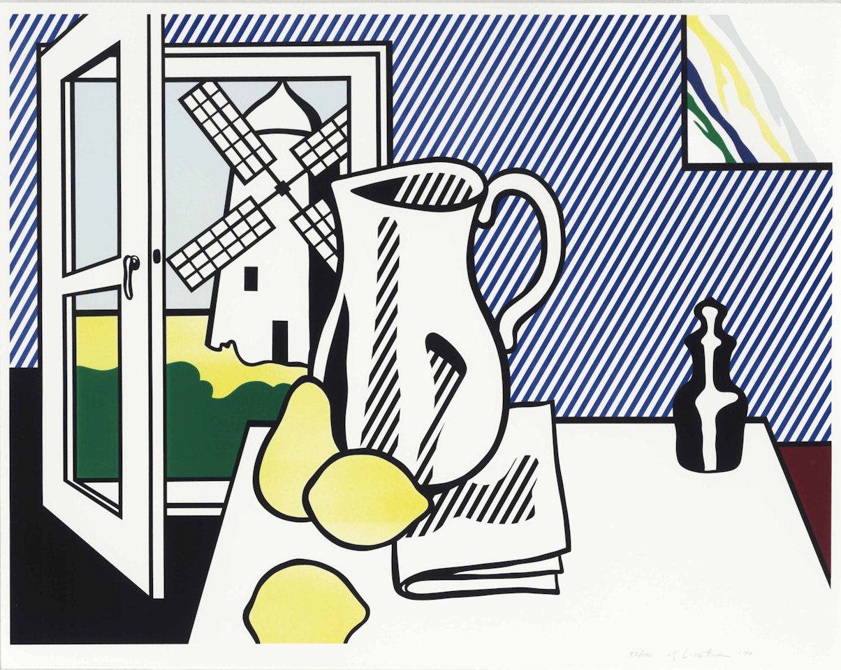 Still Life with Windmill, from Six Still Lifes by Roy Lichtenstein