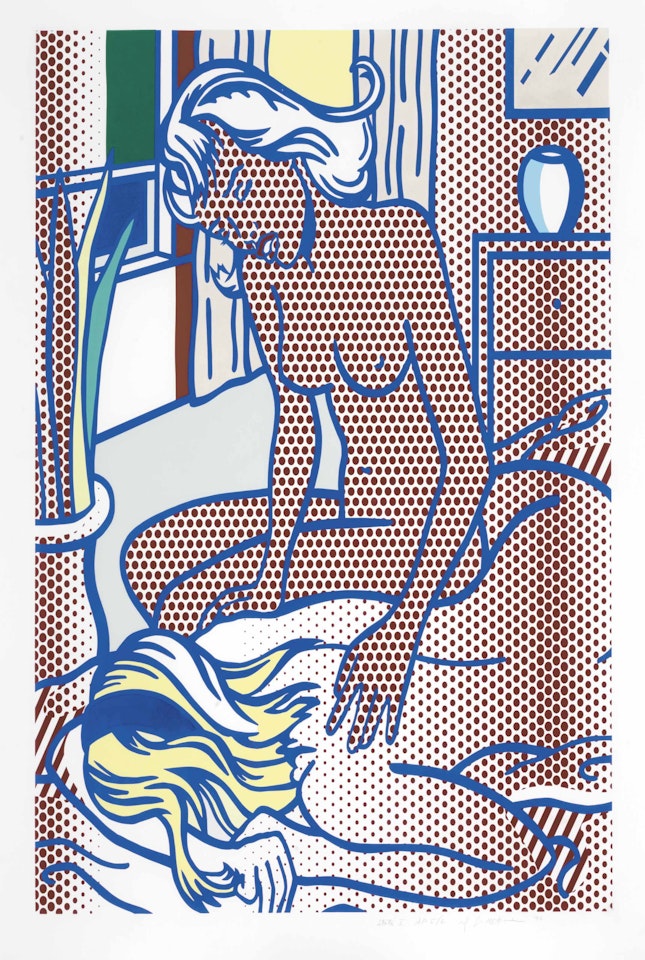 Two Nudes, State I by Roy Lichtenstein