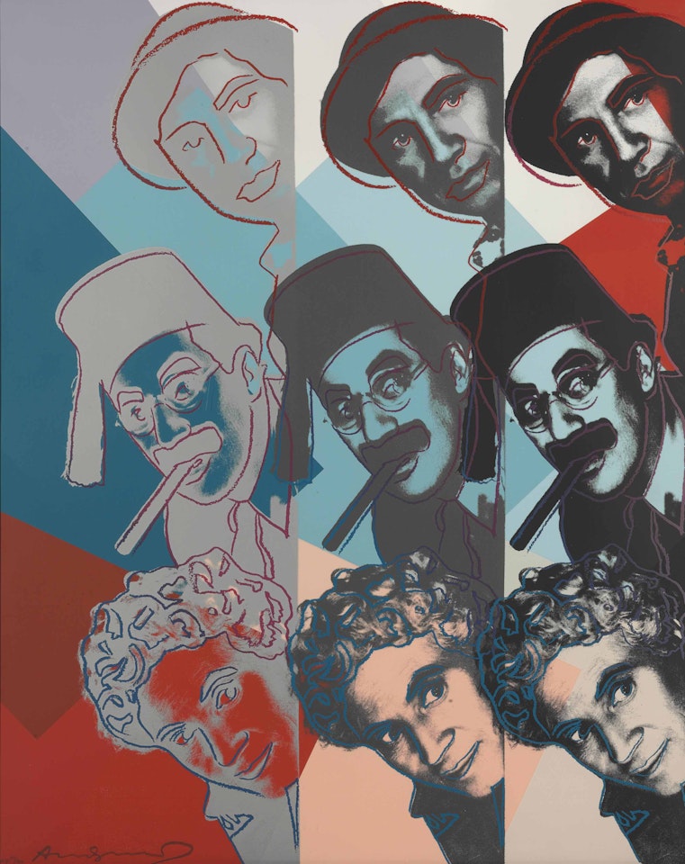Marx Brothers, from Ten Portraits of Jews of the Twentieth Century by Andy Warhol