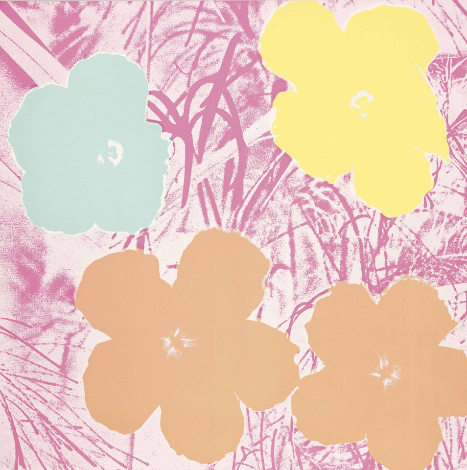 Flowers by Andy Warhol