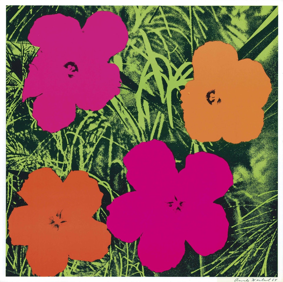 Flowers by Andy Warhol