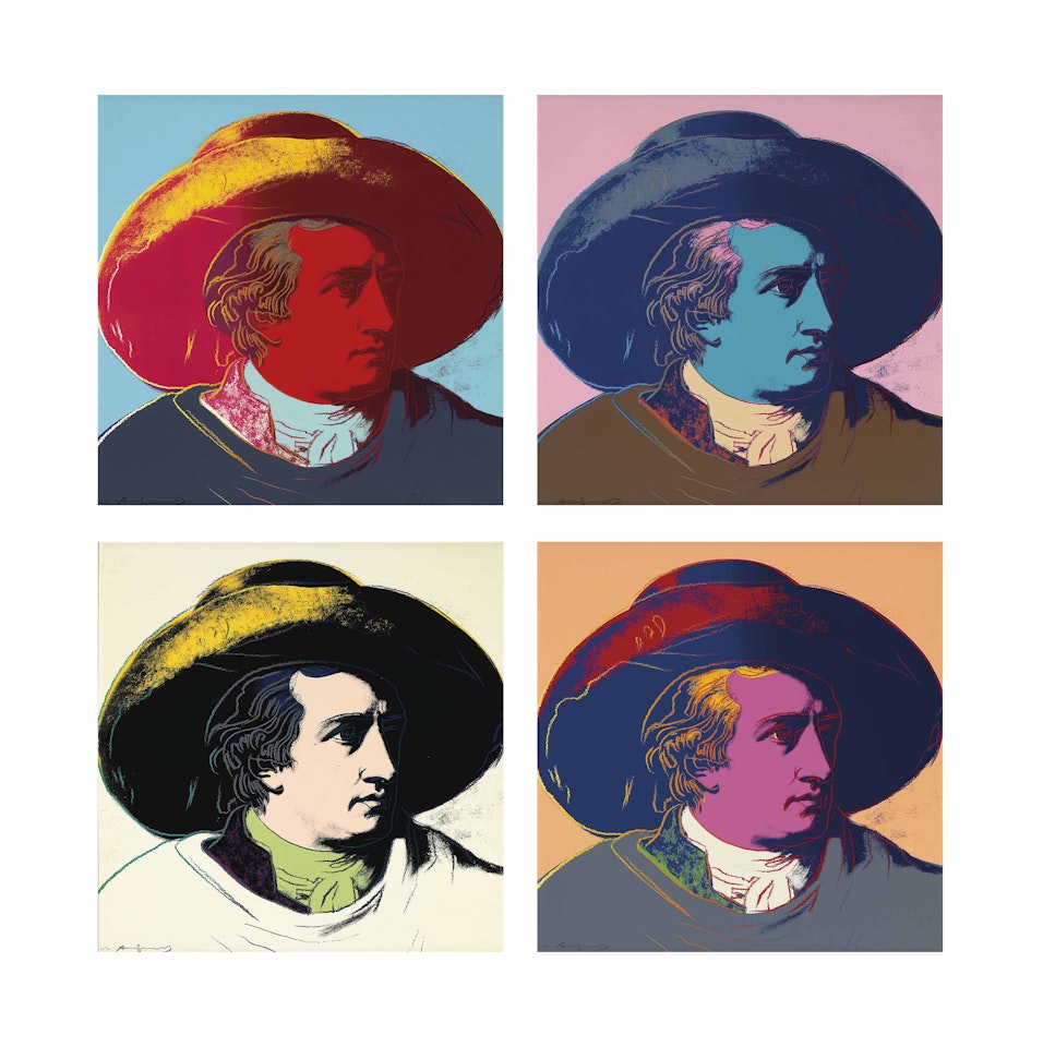 Goethe by Andy Warhol