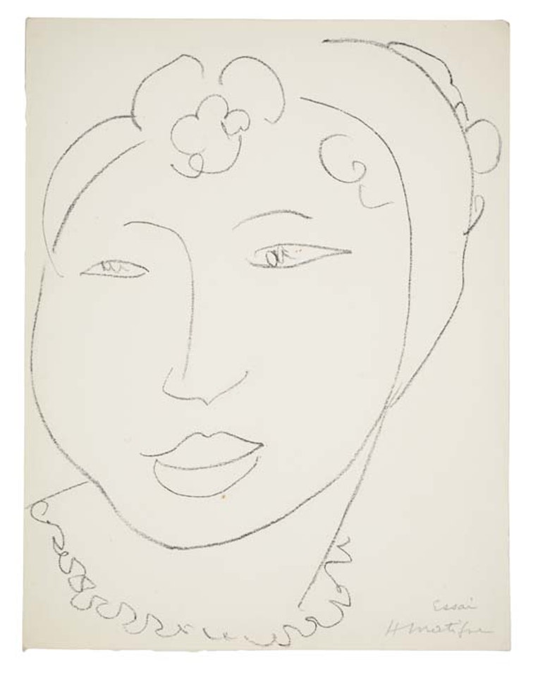 Haïtienne au madras by Henri Matisse
