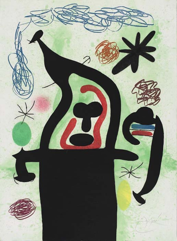 La Harpie by Joan Miró