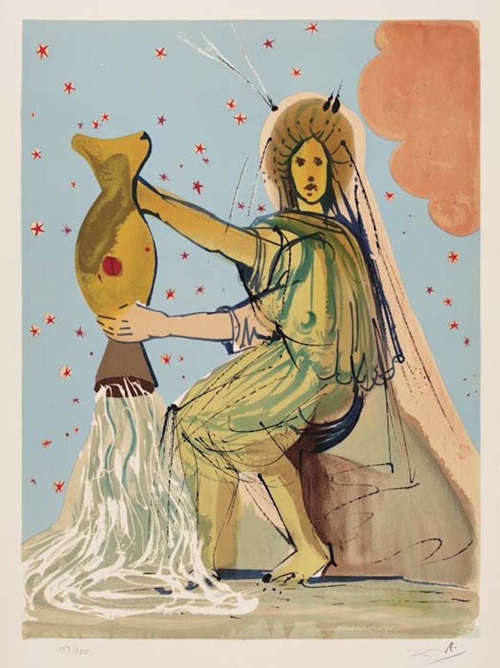 The Twelve Signs of the Zodiac by Salvador Dali
