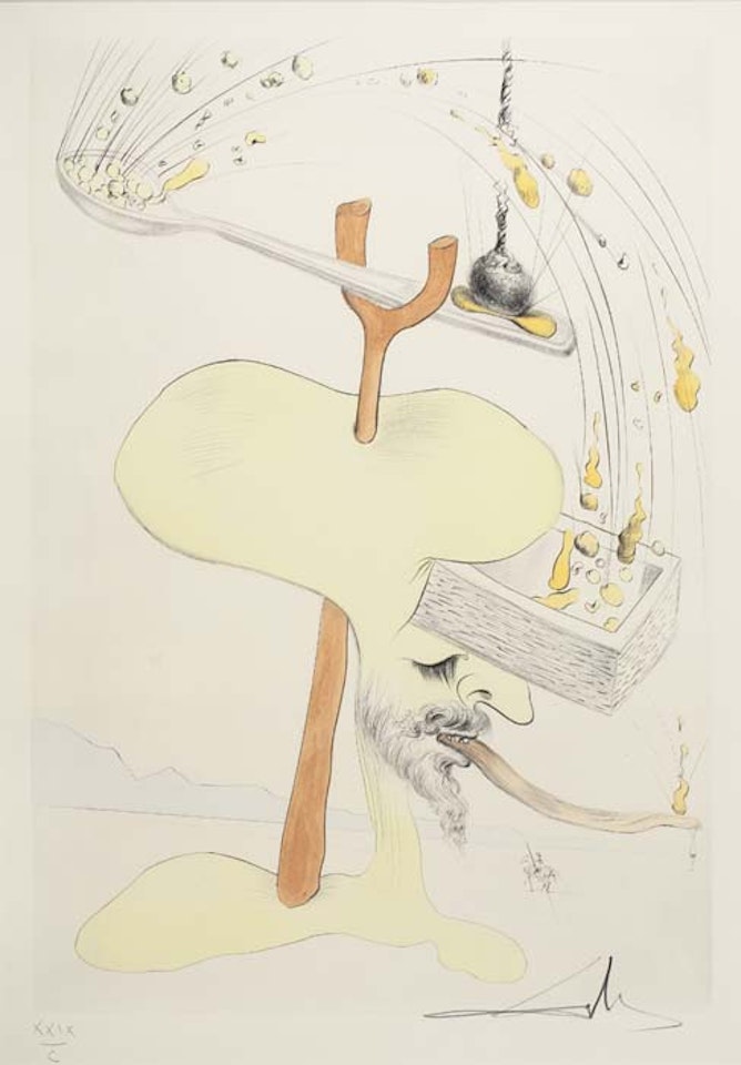 Quevedos Visioner by Salvador Dali
