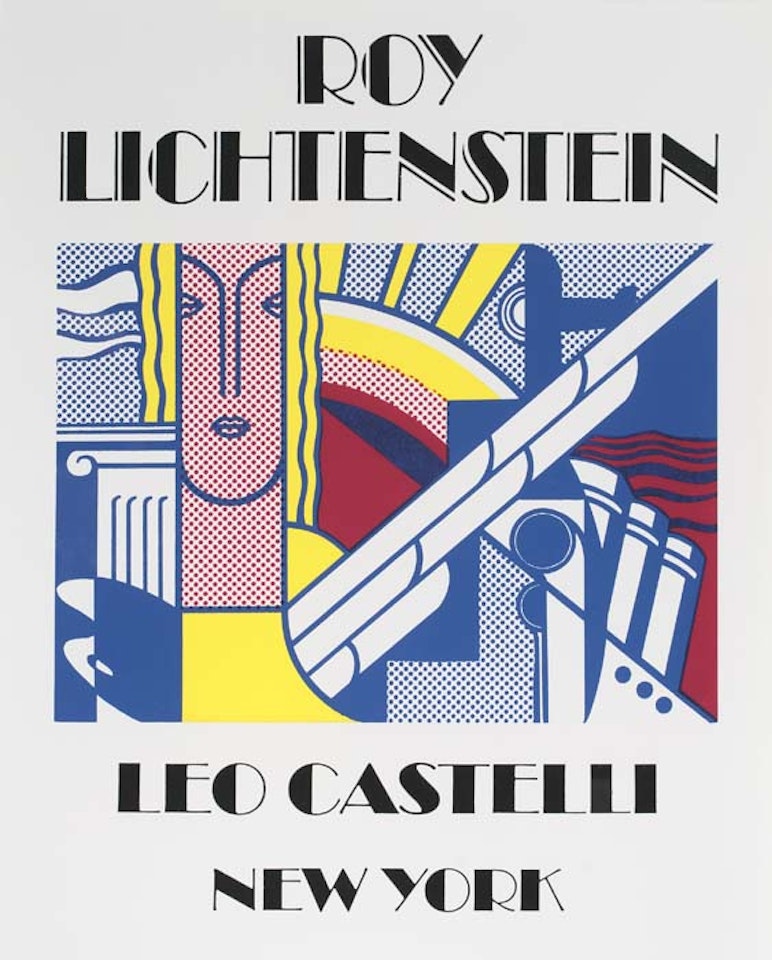 Modern Art Poster by Roy Lichtenstein