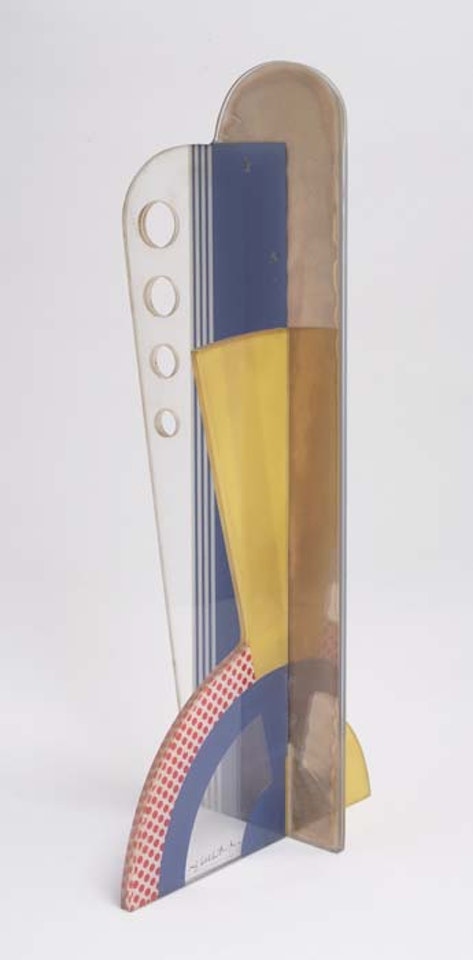 Modern Sculpture with Apertures by Roy Lichtenstein