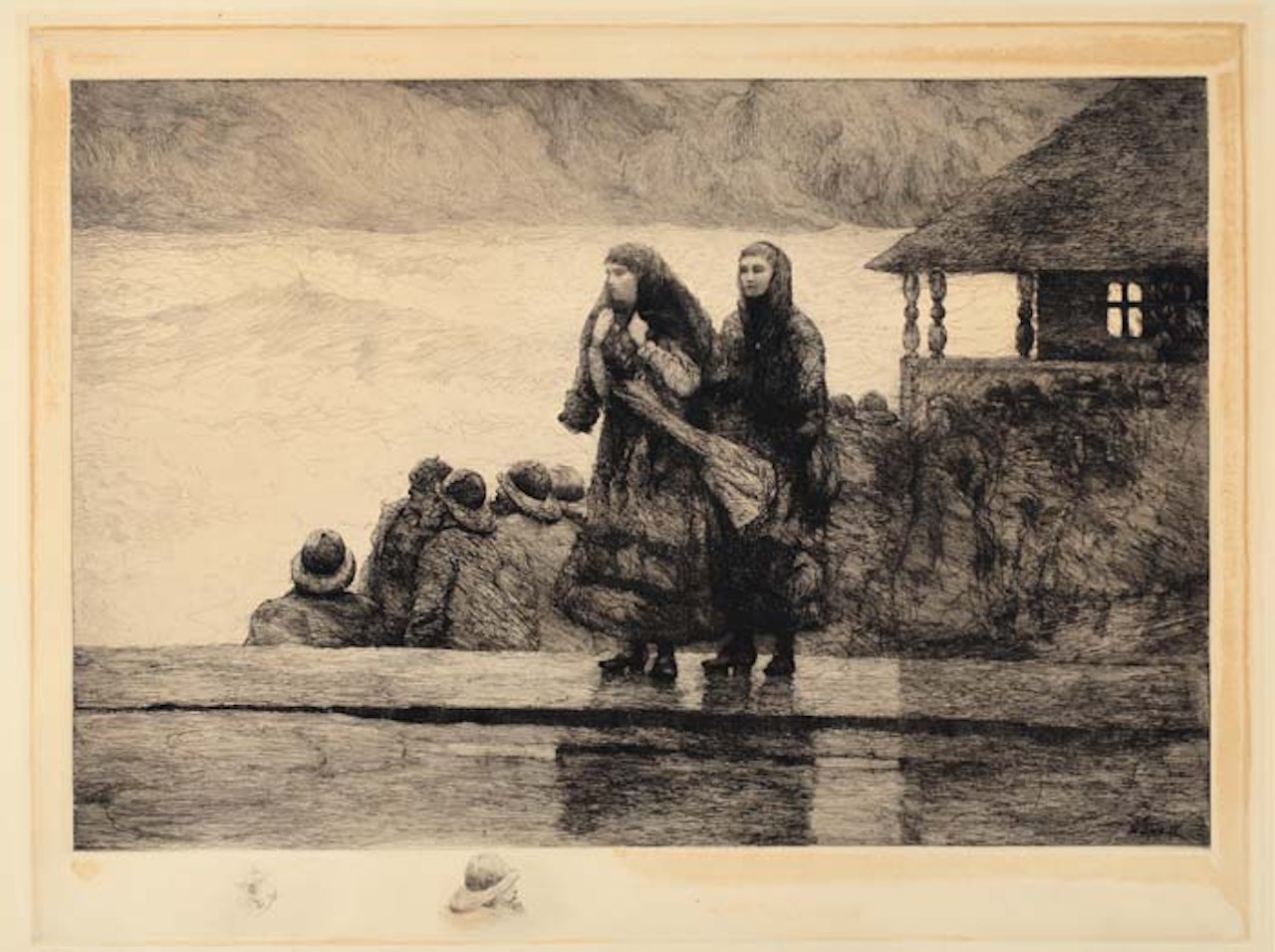 Perils of the Sea by Winslow Homer