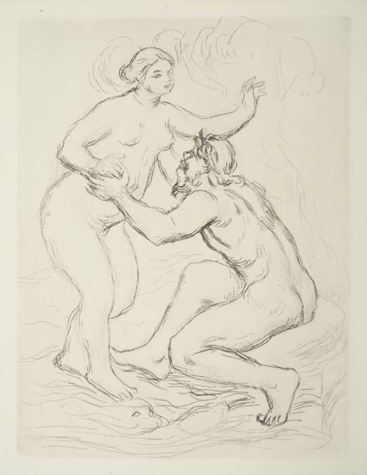 Le Fleueve Scamandre (2e planche) by Pierre-Auguste Renoir
