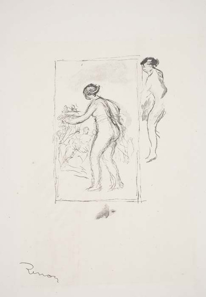 Femme au Cep de Vigne (4e variante) by Pierre-Auguste Renoir