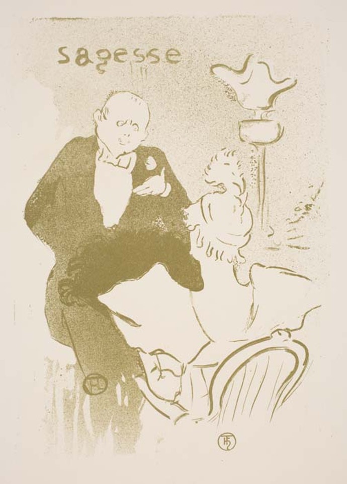 Two lithographs by Henri de Toulouse-Lautrec