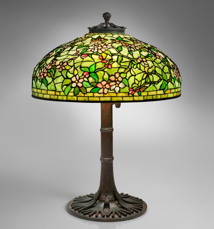 "Apple Blossom" Table Lamp by Tiffany Studios