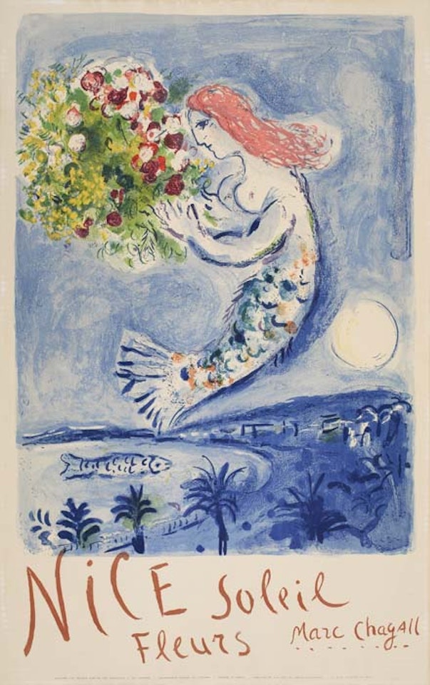 Bay of Angels by Marc Chagall