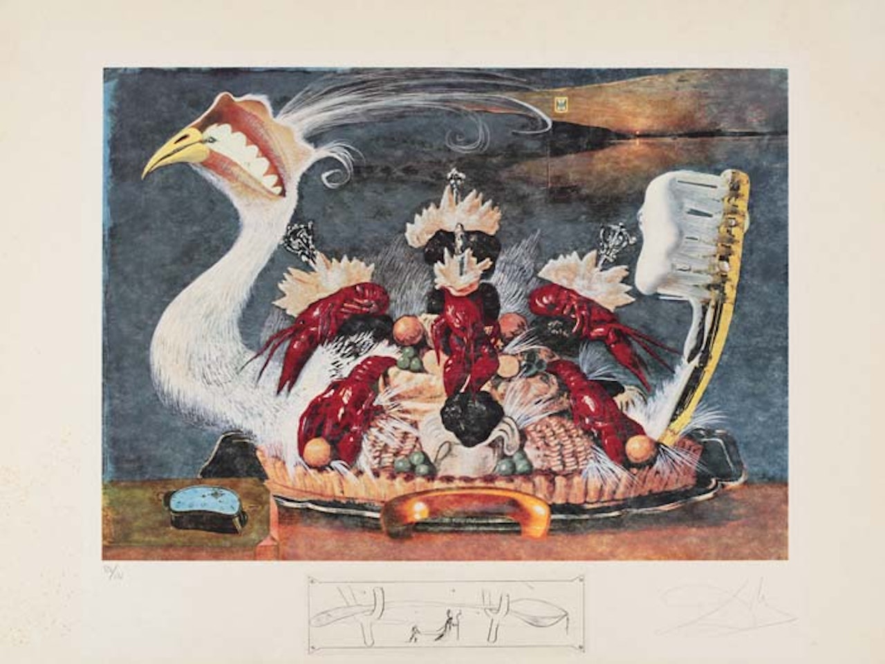 Les Diners de Gala by Salvador Dali