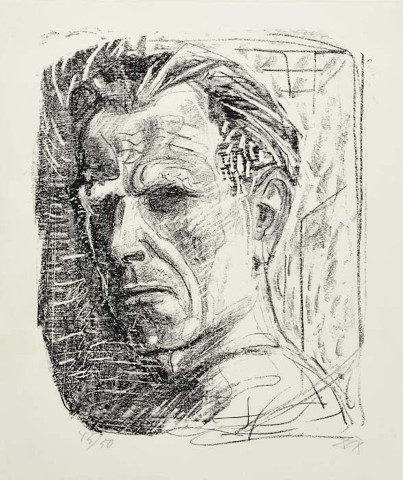 Selbstbildnis III by Otto Dix