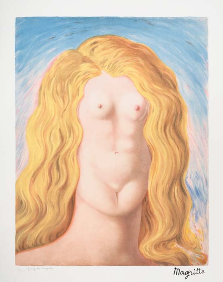 Le Viol by René Magritte