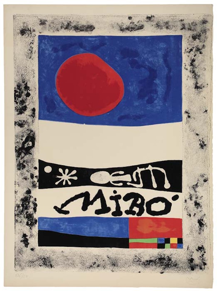 Exposition d'ouevres récentes à la Galerie Maeght by Joan Miró