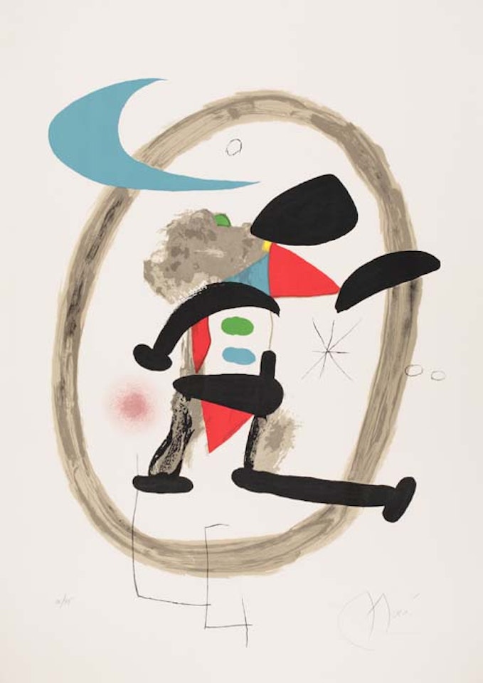 Arlequin Circonscrit by Joan Miró