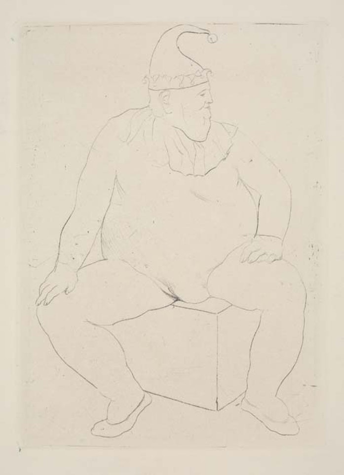 La Saltimbanque au Repos by Pablo Picasso