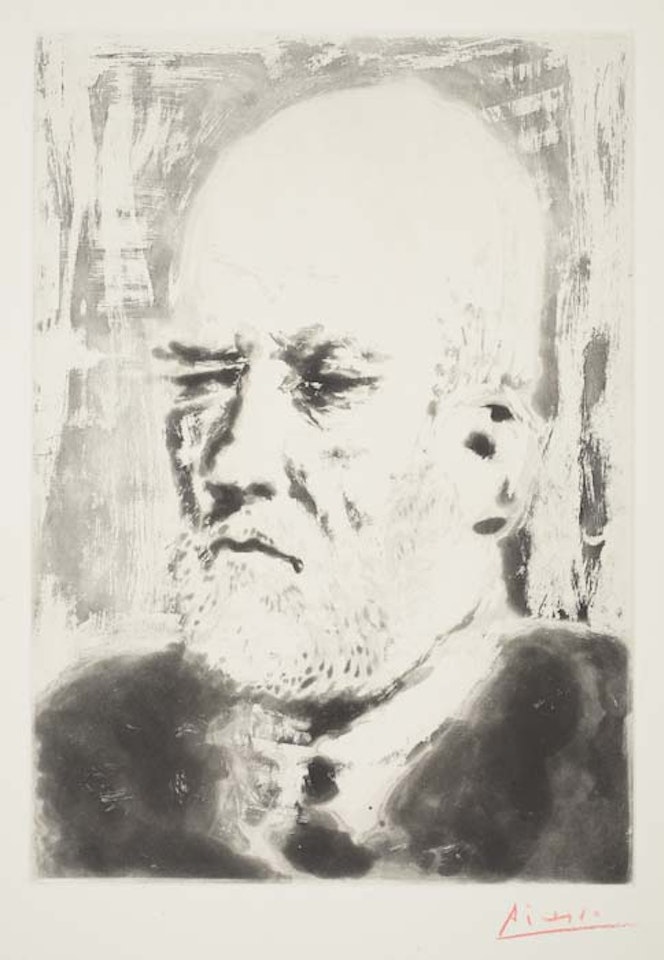 Portrait de Vollard, II by Pablo Picasso