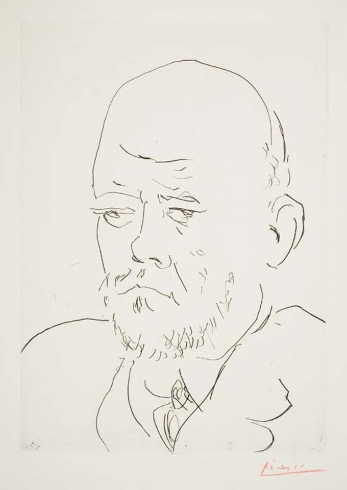 Portrait de Vollard, IV by Pablo Picasso