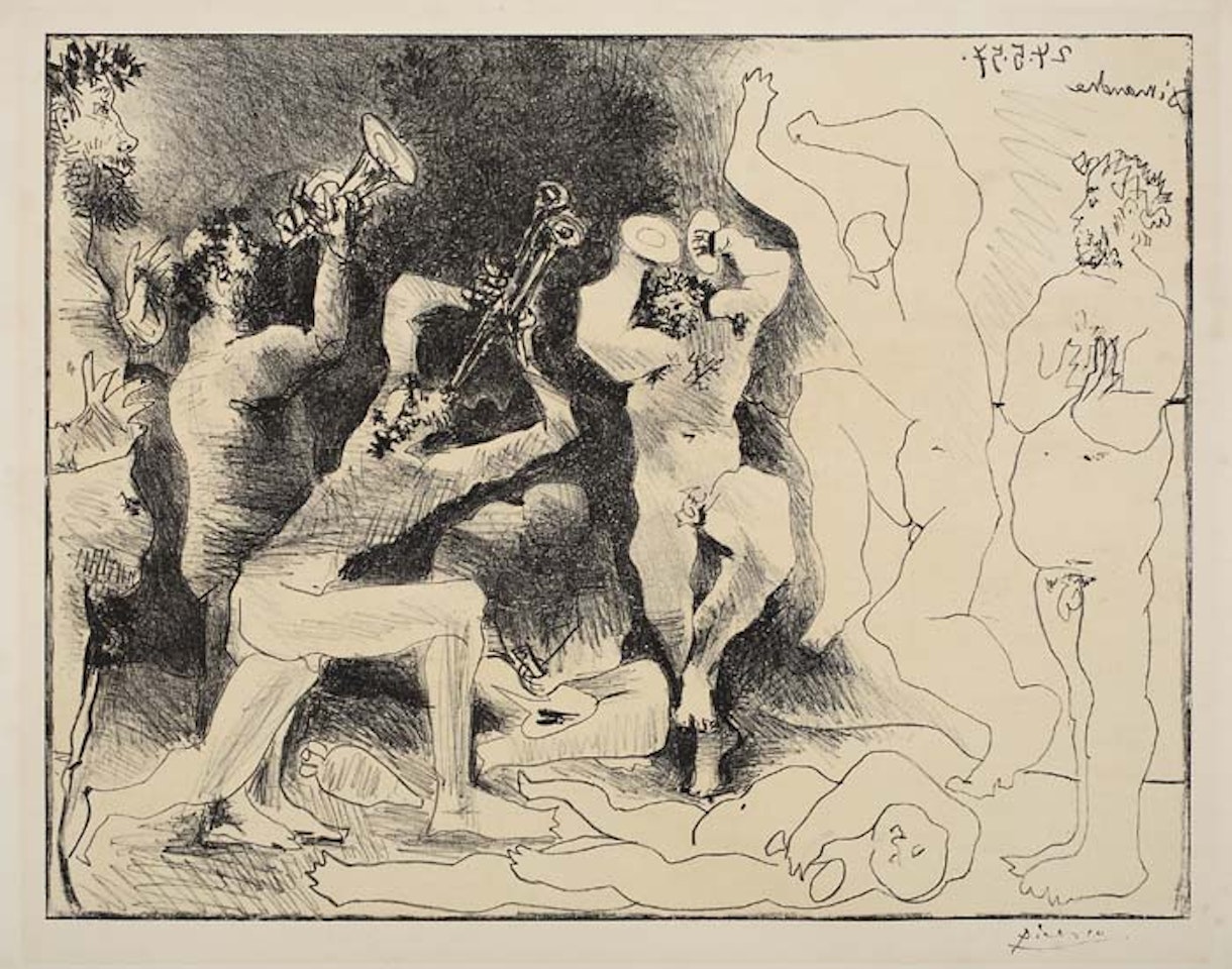 Le Danse des Faunes by Pablo Picasso