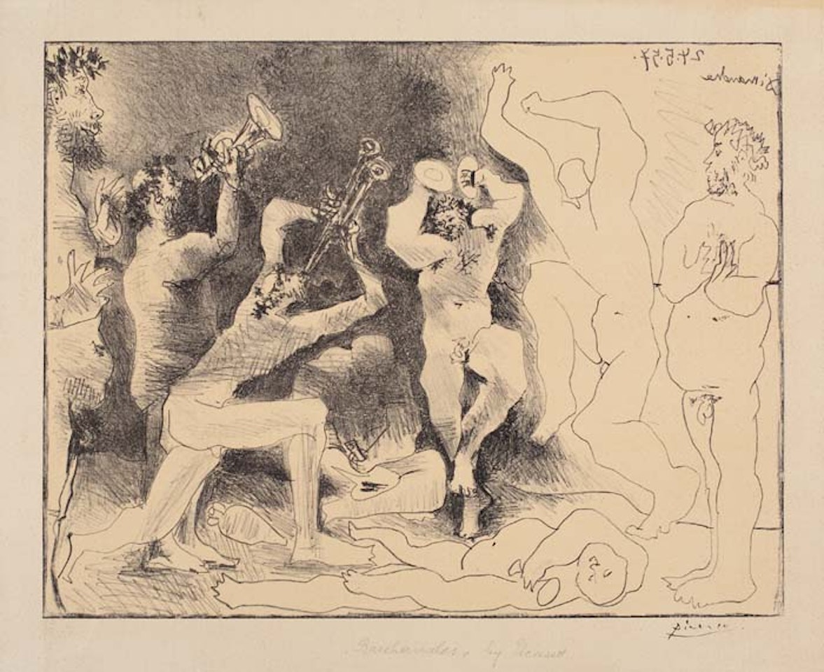 Le Danse des Faunes by Pablo Picasso