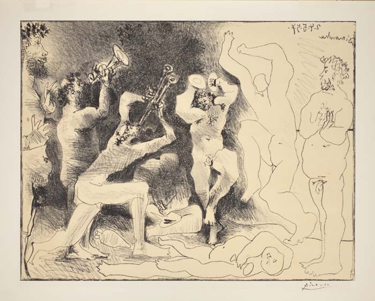 Le Danse des Faunes by Pablo Picasso